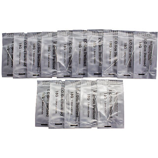 18G PIERCING NEEDLES ( PACK OF 15) 18G PIERCING NEEDLES ( PACK OF 15)