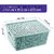 SELVEL Giving shape to life Multipurpose Storage Baskets Large with Lid f Set of 5 (Large, Green)