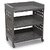 Selvel Plastic Multipurpose Utility Racks, 3 Tier, Grey