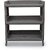 Selvel Plastic Multipurpose Utility Racks, 3 Tier, Grey