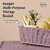 SELVEL Giving shape to life Multipurpose Storage Baskets Large with Lid f Set of 2 (Large, Purple)