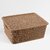 SELVEL Giving shape to life Multipurpose Storage Baskets Set of 5 with Lid for Kitchen, Vegetables,Books, Office, Stationery, Utility, Cosmetics, Accessories, Wardrobe (Bucket Brown)