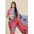 SVB Saree Women's  Georgette Printed saree With Blouse