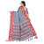 SVB Saree Silver Colour Cotton Embellished Saree