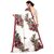 SVB Saree  Red Colour Georgette Floral Printed Saree
