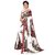 SVB Saree  Red Colour Georgette Floral Printed Saree