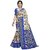 SVB Saree Blue Colour Floral Printed Saree