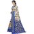 SVB Saree Blue Colour Floral Printed Saree