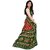 SVB Green Bandhej Printed Georgette Saree  Lightweight & Elegant Traditional Wear