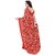 SVB Saree Red Colour Bandhej Print Georgette  Saree