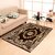 Brown Velvet Carpet, Persian Attractive Multi Color along with Floral Design By Vivek Homesaaz