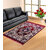 Velvet Maroon Carpet Of Persian Design By Vivek Homesaaz 4' X 6'