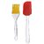 Right Traders Silicone Basting Spatula and Brush Kitchen Oil Cooking Baking Set (Multi color).