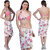 Vibrant Floral Sarong With Matching Bikini Set