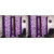 Vivek Homesaaz  4 Piece polyester  Window Curtain Set - 5ft, purple