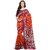 Meia Orange Bhagalpuri Silk Self Design Saree With Blouse