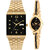 Adamo Enchant Analog Black Dial Couple Watch-2251-1918YM02
