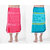 AS Pack of 2 100 cotton Bath Towels - Multicolors