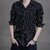 Singularity Men'S Dotted Black Casual Shirts