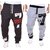 Trendyz Black And Grey Poly Cotton Trackpant With Zipper Pocket For Men