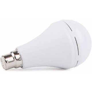                       Rechargeable Inverter AC/DC LED Bulb 12w (Cool Daylight, White)                                              