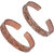 Divian Pure Copper Copper Bracelet  (Pack of 2)
