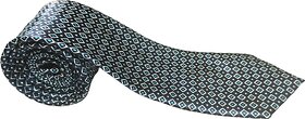 Lemixa Dotted Silver Navy Colored Necktie For Men