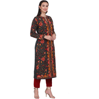 sky blue kurti colour combination