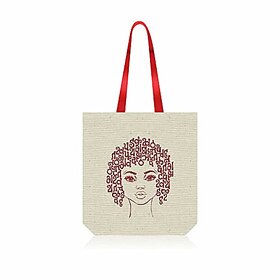 Aksharyogi Calligraphy Canvas Tote Bags Multi-Purpose Sturdy Canvas bags Eco-Friendly Multi-Purpose Bag Pack of 1