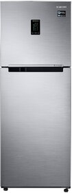 (Pack of 2) Samsung 301L 2 Star Inverter Frost-Free Convertible 5 In 1 Double Door Refrigerator (RT34C4522S8/HL,Elegant Inox)