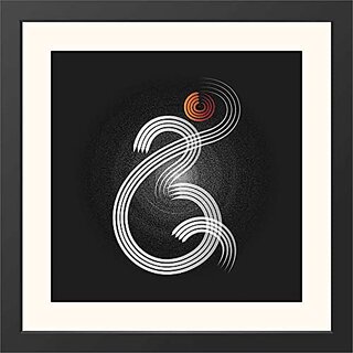 Aksharyogi Calligraphy Beautiful Wall Hanging Frame Top Acrylic Glass Religious Traditional 10x10inch (Set of 1) Aksharyogi Calligraphy Beautiful Wall Hanging Frame Top Acrylic Glass Religious Traditional 10x10inch (Set of 1)