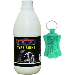 Indo Power Tyre Shiner 500Ml.+Your Free Gift Package With This Products Rubber Keyring (Send Any Available Color One Pic). Indo Power Tyre Shiner 500Ml.+Your Free Gift Package With This Products Rubber Keyring (Send Any Available Color One Pic).