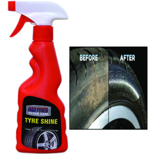Indo Power Tyre Shiner Spray 250Ml. Indo Power Tyre Shiner Spray 250Ml.