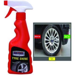 Indo Power Tyre Shiner Spray 250Ml. Indo Power Tyre Shiner Spray 250Ml.