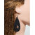 Divian Zodiac Sign PU Leather Earrings For Women  Girls(The LEO)
