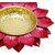 a f decor Metal Lotus Design Urli Bowl Showpieces (Red)