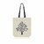 Aksharyogi Calligraphy Reusable Tote Bags100 Organic Cotton Grocery BagEco-Friendly Multi-Purpose BagSturdy Canvas Bag Pack of 1