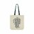 Aksharyogi Calligraphy Reusable Tote Bags100 Organic Cotton Grocery BagEco-Friendly Multi-Purpose BagSturdy Canvas Bag Pack of 1