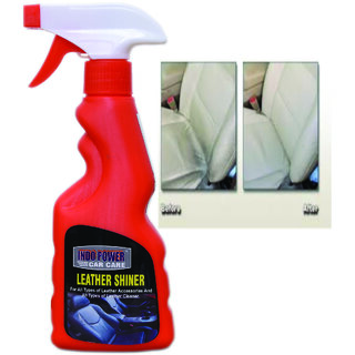 Indo Power Leather Shiner Spray 250Ml. Indo Power Leather Shiner Spray 250Ml.