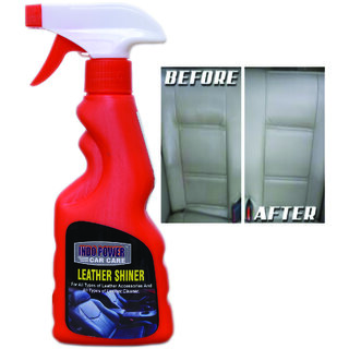 Indo Power Leather Shiner Spray 250Ml. Indo Power Leather Shiner Spray 250Ml.