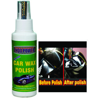 Indo Power Car Wax Polish 100Ml. Indo Power Car Wax Polish 100Ml.