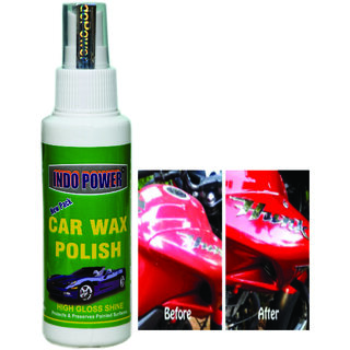                       Indo Power Car Wax Polish 100Ml.                                              