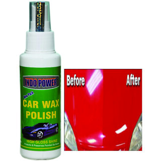 Indo Power Car Wax Polish 100Ml. Indo Power Car Wax Polish 100Ml.