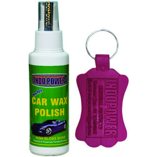 Indo Power Car Wax Polish 100Ml.+Your Free Gift Package With This Products Rubber Keyring (Send Any Available Color One Pic). Indo Power Car Wax Polish 100Ml.+Your Free Gift Package With This Products Rubber Keyring (Send Any Available Color One Pic).