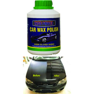 Indo Power Car Wax Polish  500Gm.