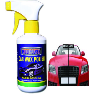                       Indo Power Car Wax Polish Gune 250Ml.                                              