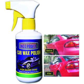                       Indo Power Car Wax Polish Gune 250Ml.                                              