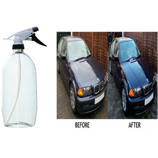                       Indo Power Multipurpose Car Wash Bottle Black  Nozzle Spray  .                                              