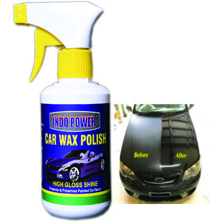                       Indo Power Car Wax Polish Gune 250Ml.                                              