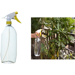                       Indo Power Multipurpose Home & Garden Water  Spray Bottle Yellow  Nozzle .                                              